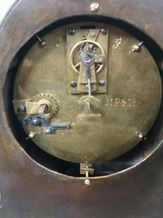 Tiffany Studios Bronze Mantel Clock 8
