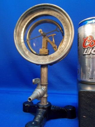 90,  Year Old Knott Boston Steam / Vacuum Gauge Demonstration Device,  A,