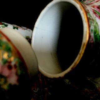 A selection of 8 Chinese vases famille rose,  blue & white etc 19th century Qing 10