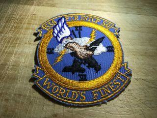 1955/cold War Us Air Force Patch - 539th Interceptor Squadron - Usaf Beauty