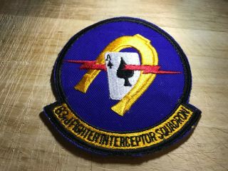 Circa 1957 Us Air Force Patch - 83rd Fighter Interceptor Squadron - Usaf