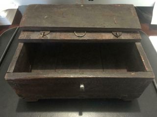 RARE 18TH CENTURY 1700 ' S COLONIAL AMERICAN BIBLE DOCUMENT BOX 2