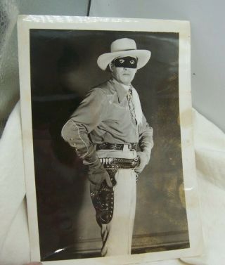 1948 Brace Beemer as the Lone Ranger Culver Pictures Publicity Photo ABC Radio 6