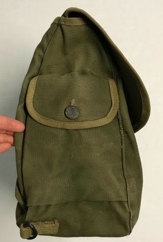 WWII 1944 Dated B.  B.  S.  & Co.  Musette Bag 10