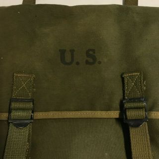 WWII 1944 Dated B.  B.  S.  & Co.  Musette Bag 2
