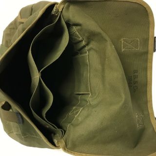 WWII 1944 Dated B.  B.  S.  & Co.  Musette Bag 7
