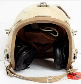 Vintage 1957 Us Air Force Pilots Helmet,  P - 4a