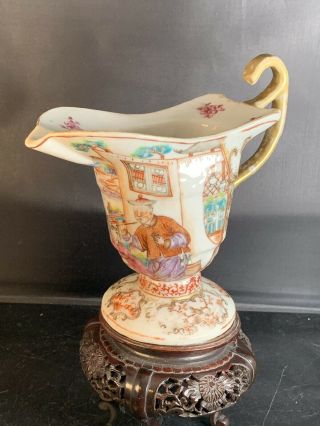 Rare Antique Chinese Canton Porcelain Cup 18th Century
