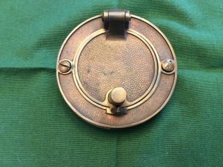 Antique Small Round Porthole - Cast Bronze 4 Inches