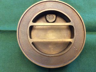 Antique Small Round Porthole - Cast Bronze 4 inches 2