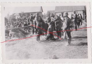 Old Poland Photo Wwii Polish Gop In Camp.  Polscy Jeńcy Wojenni W Obozie