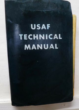 F 111d Usaf Flight Crew Checklist,  Oct.  1974,  T.  O.  1f - 111d - 1cl - 1,  Usaf