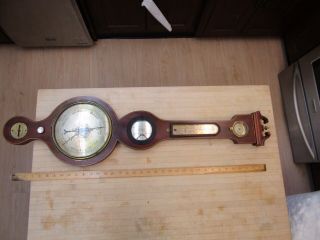 Antique Early John Radeon York Banjo Barometer