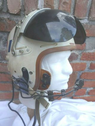 Complete Usaf P - 4b Flight Helmet W/mic.