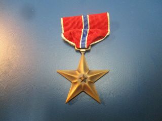 Kappys 45 Ww2 U.  S.  Military Bronze Star Medal Assigned William Fraser