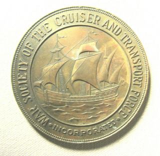 Wwi " War Society Of The Cruiser And Transport Force " Award