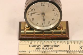 Chelsea Clock Co.  Boston USA Rare Model Milton Desk Clock 2