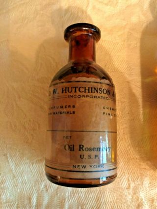 5 Antique Apothecary Bottles 10