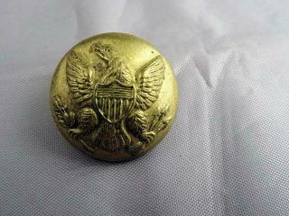 Civil War Brass Eagle Coat Button Scovill Mfg.  Co.  3/4 " Union