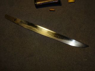K67 Japanese sword suicide tanto dagger in aikuchi mountings 