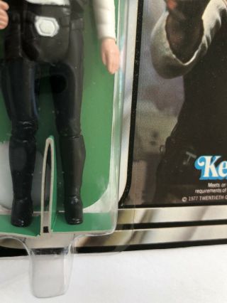 Star Wars ANH 1978 12 Back - C Han Solo Small Head Vtg Kenner Unpunched MOC No POP 10