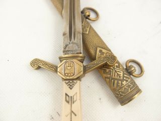 Latvian Officer ' s Dagger Sword Knife WWll WW2 by Eickhorn EXTREMELY RARE 4