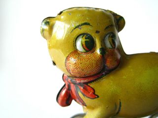 Tin Penny Toy dog Distler made in Germany 1920s 9