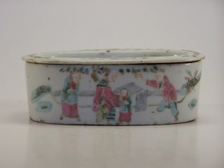 Group Of Chinese Antique Porcelain Jardinere and Boxes - Late Qing 19th Republic 4