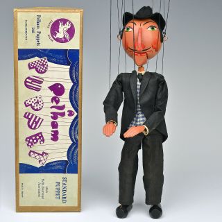 Vintage Pelham Puppet - Sm Villain - Box