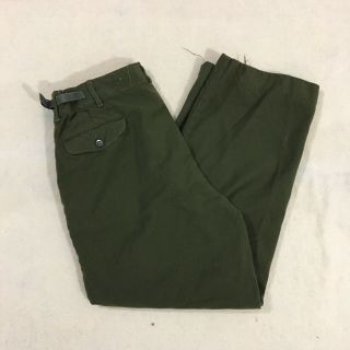 Us Army Od M - 51 Wool Field Pants Trousers,  50 