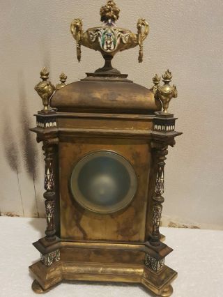 Japy Freres French ormalu mantle clock 10