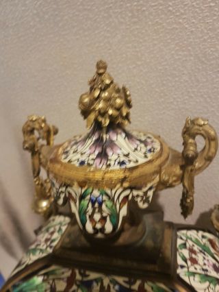 Japy Freres French ormalu mantle clock 4