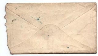 OH Ohio Columbus Civil War Content Tod Barracks Letter Cover Envelope 1864 2