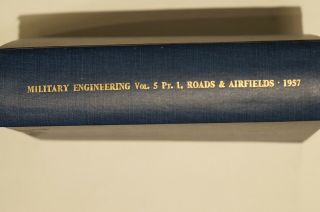 Canadian Military Engineering Vol.  5 Pt.  I Roads Airfields 1957 Reference Book 2