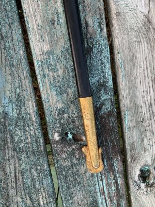 Antique Navy Sword,  Hilborn Hamburger w/ sleeve Made In US 6