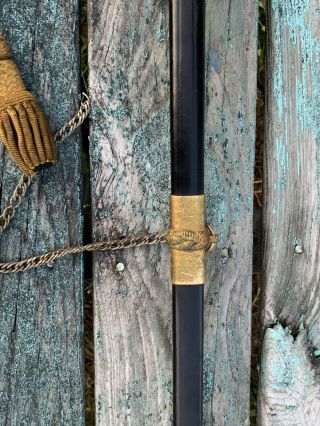Antique Navy Sword,  Hilborn Hamburger w/ sleeve Made In US 7