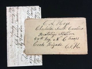 1863 Confederate States 6 Pair W/letter From Father To Soldier Son