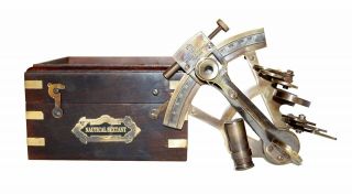 Antique nautical brass astrolabe marine maritime 4 