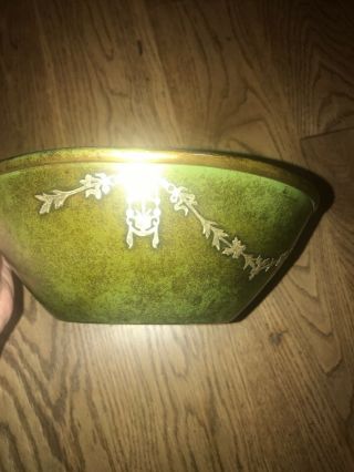 Heintz Sterling on Patinated Bronze bowl 6