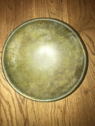 Heintz Sterling on Patinated Bronze bowl 7