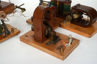 Early electric motor for rotating geissler tubes,  dynamos,  Pericaud,  Radiguet 8