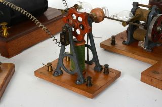 Early electric motor for rotating geissler tubes,  dynamos,  Pericaud,  Radiguet 9