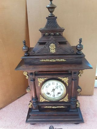 Gustav Becker Table Or Mantle Clock