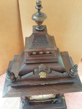 Gustav Becker Table or Mantle Clock 8