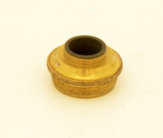 C.  19th Ross - Rms Brass Microscope Objective Thread Adapter
