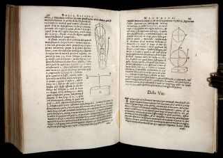 1655 - 6 GALILEO Opere PHYSICS Math MECHANICS Water COMPUTATION INSTRUMENT rare 12