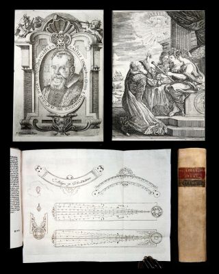 1655 - 6 Galileo Opere Physics Math Mechanics Water Computation Instrument Rare