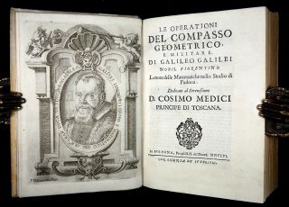 1655 - 6 GALILEO Opere PHYSICS Math MECHANICS Water COMPUTATION INSTRUMENT rare 4