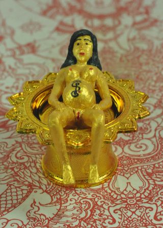 3 Amulet Of Mae Nak Prai Scary Shroud Prai,  Ghost Whisperer Love Luck Wealth