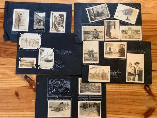1919 71 Photos Album Wwi World War I Soldiers In France Motorcycles Cannons